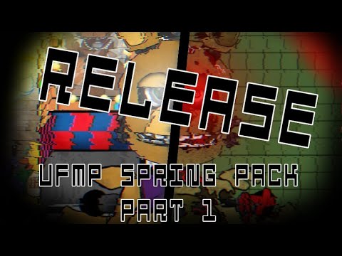 [DC2/FNaF]test and release my UFMP spring pack I download in desk