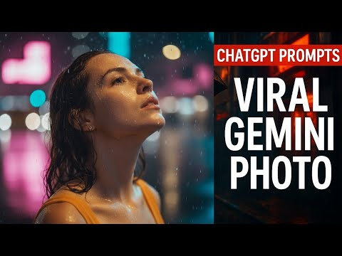 How to Create Viral Google Gemini AI Photos with ChatGPT Prompts | Nano Banana Editing Tutorial 2025