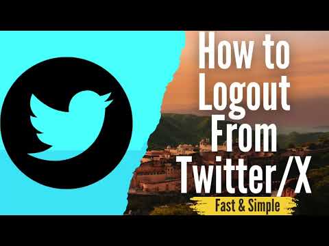 How to Logout From Twitter / X ( Fast and Simple )