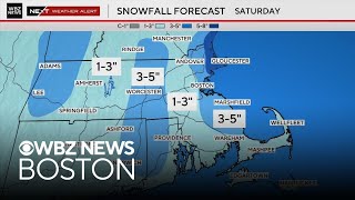 Tricky snow forecast for Boston on Saturday. Meteorologists discuss storm and bitter cold.