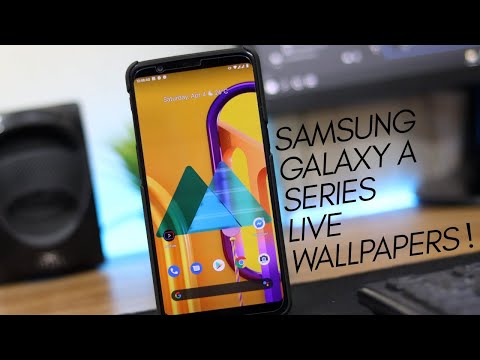 Get Samsung Galaxy A Series Live Wallpapers on almost Any Android Device !