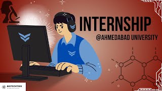 Summer Research Internship at Ahmedabad University!