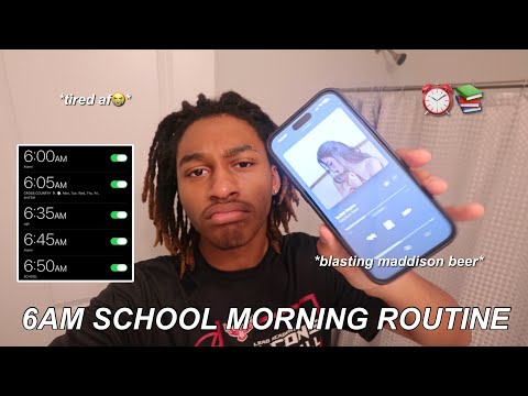 my 6:00 am school morning routine ⏰📚 | *FRESHMAN YEAR EDITION* (ootd, skincare, friends) 
