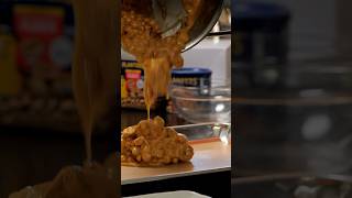 How to make peanut brittle bark #dessert #recipe #peanutbrittle #problemsolved