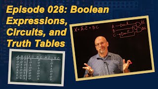 Ep 028: Boolean Expressions, Circuits, and Truth Tables
