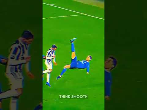 Ronaldo's Bicycle kick is shocking  | Attitude | Football Edit | Think Smooth