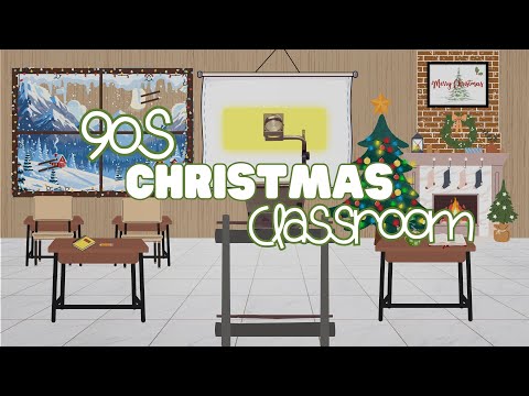 Christmas in a 90s Classroom 🎄[Lofi for Work, Relax, Concentration and Study 🎧]