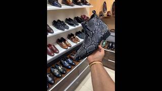 Python Scaled Zip Boots For Men | Formal Shoes For Men | Warewood Bespoke Shoemakers