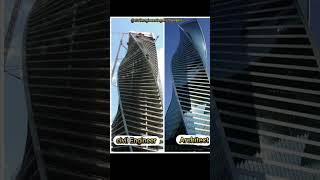 Difference B/W civil engineer and Architect #architecture #architect #engineering #civilengineer