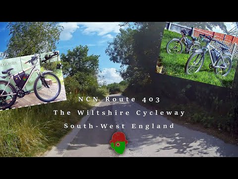 Electric Bike 2 - Wiltshire Cycleway or NCN Route 403 in 4k