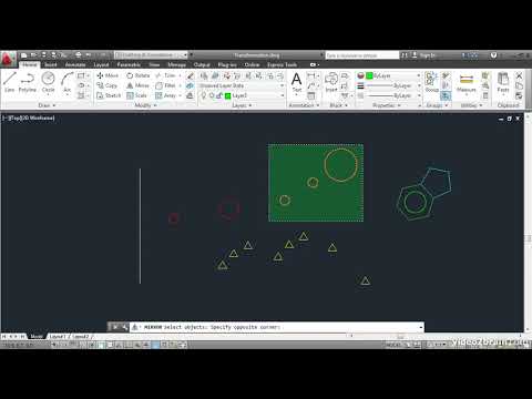 25. Moving, Coping, and Rotating (AUTOCAD Basic to Advance)