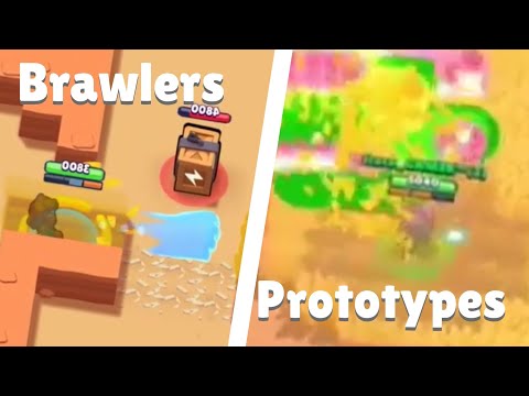 Brawl Stars 8 Brawlers prototypes (with Gameplay)