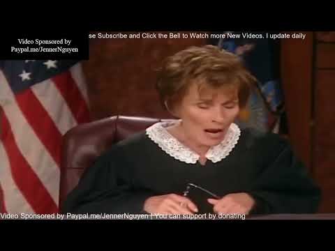 Judge Judy gets FRUSTRATED
