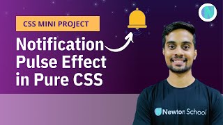 How to Create Notification Pulse Effect in Pure CSS | CSS Mini Project | Free Source Code | Tutorial