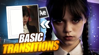 Linear Wipe & White Flash Transition | After Effects Tutorial #transition 