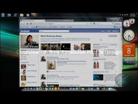 Overview Of New Facebook Design
