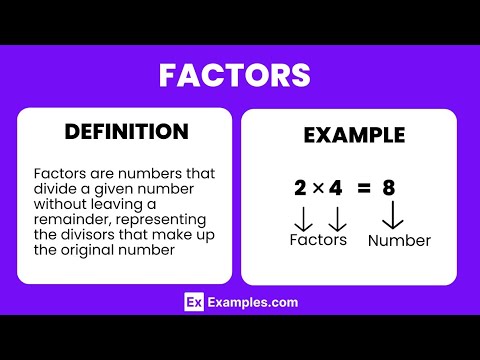 बड़े Number के Factors निकलना part 1
