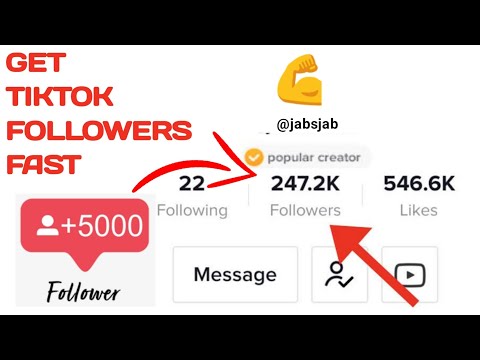 Get Free Tiktok Followers fast in 2021 #shorts