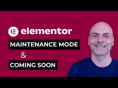 Elementor Maintenance Mode and Coming Soon [Tutorial]