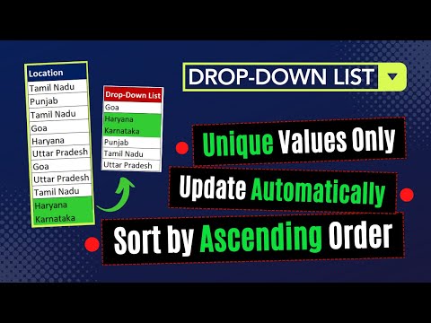 "Excel Trick: How to Automatically Update Dropdowns - You WON'T Believe What Happens Next!"