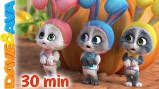 🐰Sleeping Bunnies | Baby Songs and Nursery Rhymes | Dave and Ava 🐰