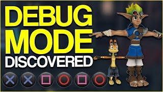 DEBUG MODE in Jak and Daxter Trilogy DISCOVERED!