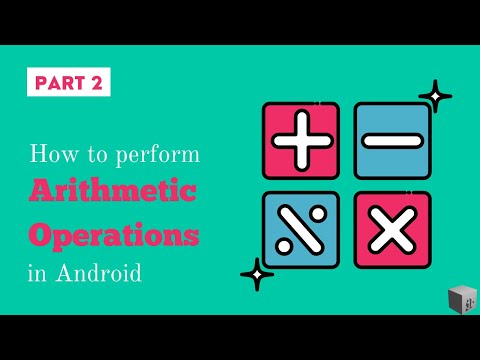 Android Kotlin | Beginner to perform Arithmetic Operations in Android Studio | Part 2