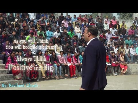 "Think positive" by Ravikant Ghosh