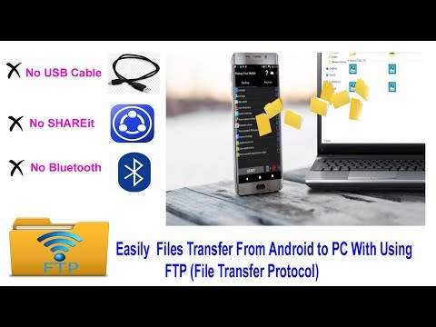 Easily Transfer Files From Android to PC With Using FTP | File Transfer Protocol