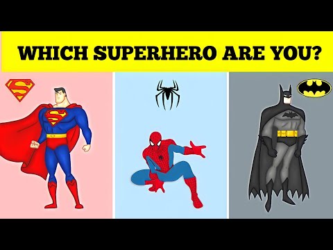Which SUPERHERO are you? | Personality Test