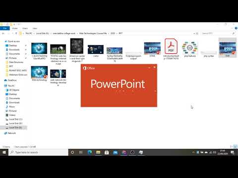 Web Technology video, control statement for loop