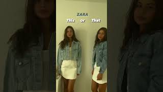 ZARA FASHIONHAUL // White dress 🤍 insta: sulejsha #shorts  #zara #fashionhaul