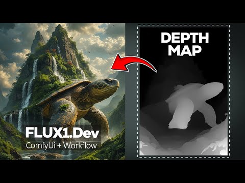 💥Flux Controlnet Depth Map Installation in ComfyUi Made EASY in 2024!