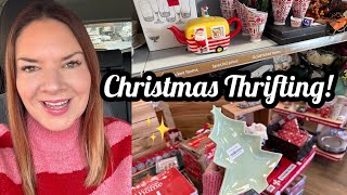 Come Christmas Thrifting With Me | Thrifted Christmas | Christmas Charity Shops | Kate McCabe