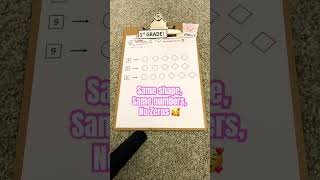 Have students decompose the #9 in different ways! (1st Grade Math) #1stgradeteacher #elementarymath