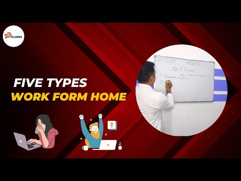 WORK FORM HOME FIVE TYPES | IT EXPERT | #digitalmarketing #itexperts #seo #businessgrowth