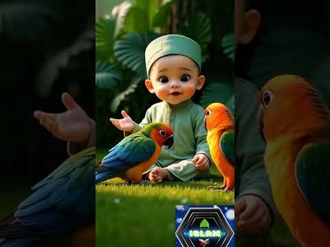 KIDS LOVE WITH NATURE #forkids #kidspets #AI #birdsfun #kidsentertainment #baby #adorablebaby