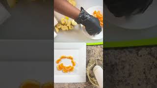 Amazing Quick and Simple Fruit plate Decoration #shorts #youtubeshorts
