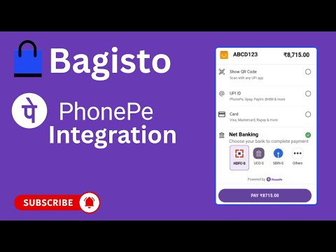 Bagisto PhonePe Payment Gateway Integration FREE Package | Step-by-Step Guide