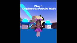 Day 1 of playing royale high. Inspo: @qaluo