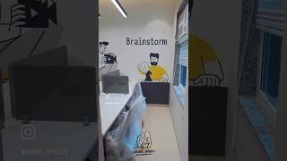 Before & After: A Stunning Office Makeover! #OfficeMakeover #modernspaces #interiorinspo