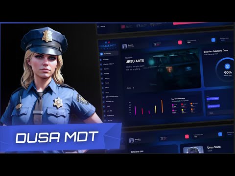 Fivem Script | Police MDT Script [QB + ESX] (Dusa)