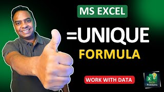 Unlock Unique Data Instantly in Excel with One Formula!