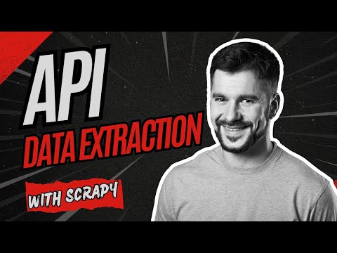 Python: extract data from an api using scrapy