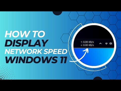 How to Display Network Speed on Windows  10 /11: Easy Step-by-Step Guide #windwos11 #windows10