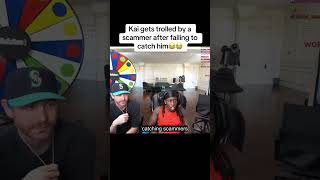 Kai gets trolled #kaicenat #kaicenatshorts #kaicenatstream #kaicenatfunnymoments #scammer
