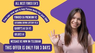 Get 4 Powerful Forex Bots for Just $60 | Limited 3-Day Offer by Crack EA Lab | Get Now Save $50