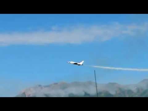 Thunderbirds Knife-Edge Pass - Warriors Over the Wasatch - 2014