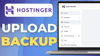 How To Upload Backup File In Hostinger 2025 | Restore Or Upload WordPress Backup File In Hostinger
