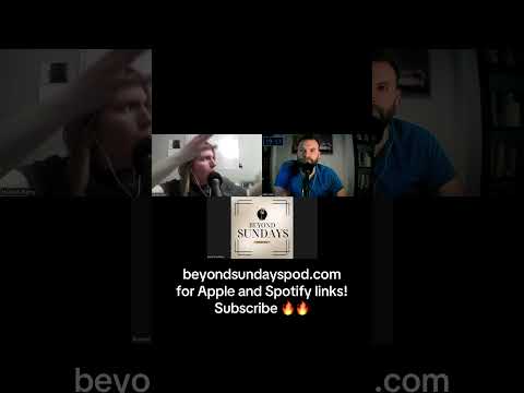 NEW EPISODE TOMORROW‼️ beyondsundayspod.com for show links! #jesus #podcast #christian 🔥🔥